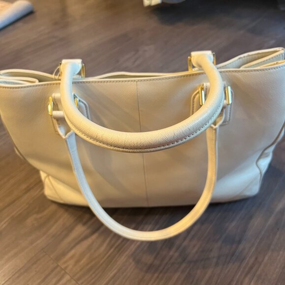 Tory Burch Robinson Tote – Hand-Painted Butterfly – OOAK Statement Bag - Picture 4 of 6